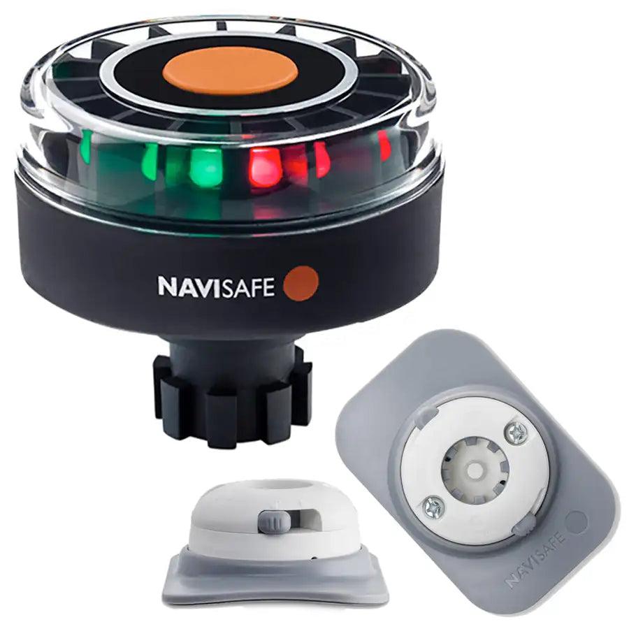 Navisafe Navilight Tricolor 2NM w/Navibolt Base RIB Mount - White [342KIT4] - Besafe1st® 