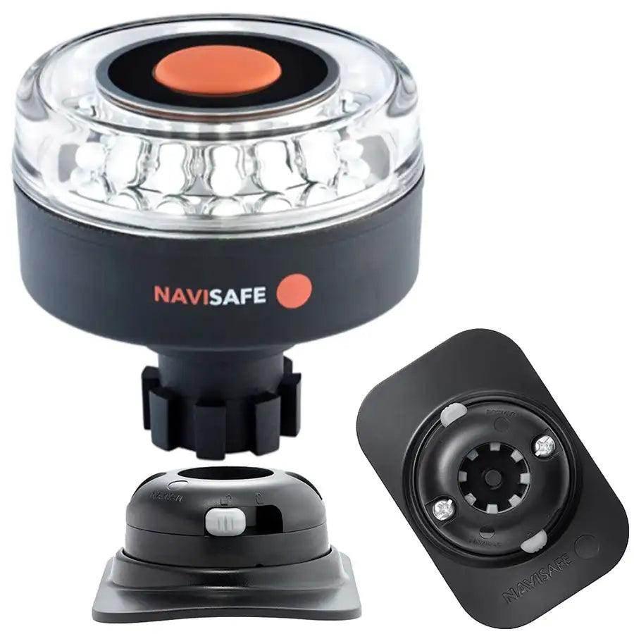 Navisafe Navilight 360 2NM w/Navibolt Base RIB Mount - Black [042KIT2] - Besafe1st