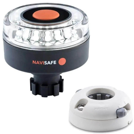 Navisafe Navilight 360 2NM w/Navibolt Base  Horizontal Mount - White [042KIT5] Navisafe