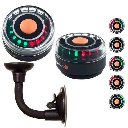 Navisafe Portable Navilight 2NM - TriColor w/Bendable Suction Cup Mount [305KIT2] Navisafe
