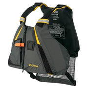 Onyx MoveVent Dynamic Paddle Sports Vest - Yellow/Grey - XS/SM [122200-300-020-18] - Besafe1st® 