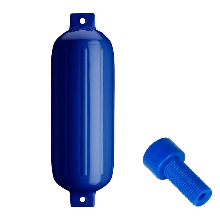 Polyform G-5 Twin Eye Fender 8.8" x 26.8" - Cobalt Blue w/Adapter [G-5-COBALT BLUE] - Premium Fenders Besafe1st®  Shop now 