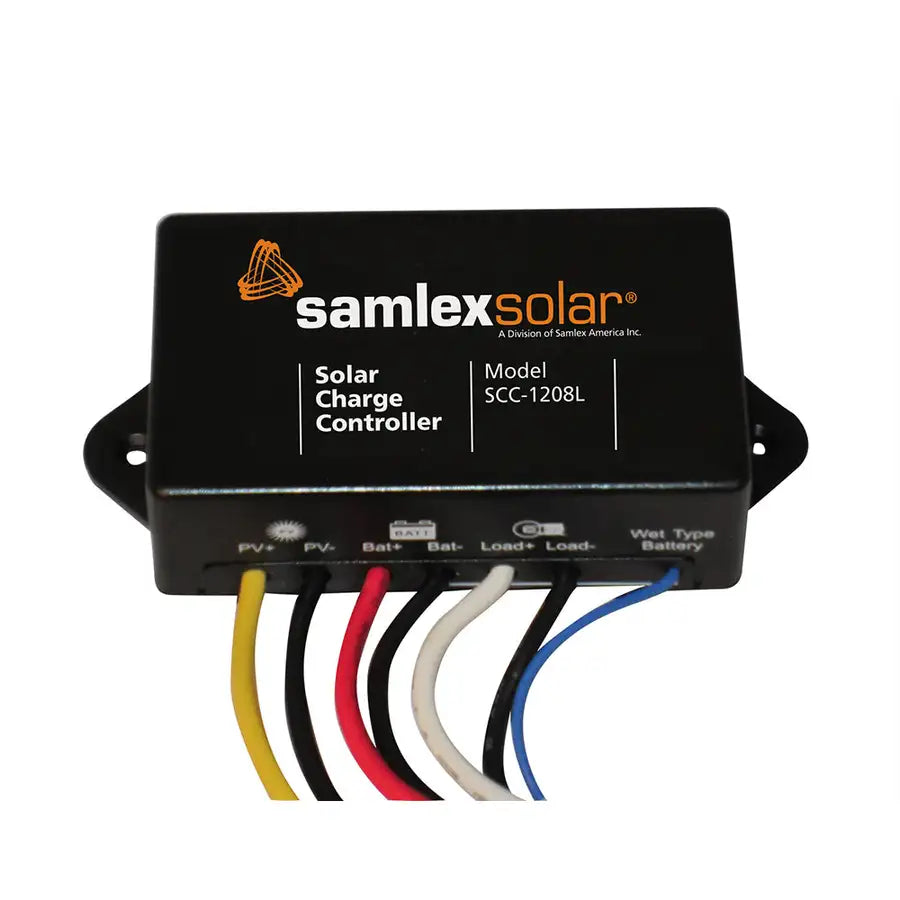Samlex Solar Charge Controller - 12V - 8A [SCC-1208L] - Premium Solar Panels from Samlex America - Just $60! Shop now at Besafe1st®