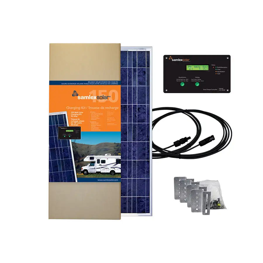 Samlex Solar Charging Kit - 150W - 30A [SRV-150-30A] - Besafe1st®  