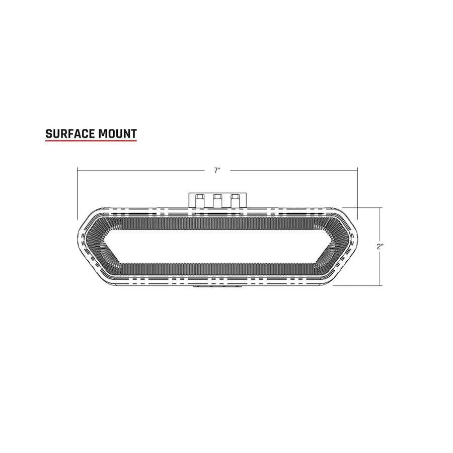 RIGID Industries Chase - Red [90133] - Besafe1st® 