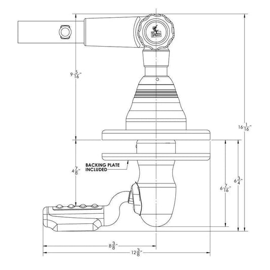 TACO Grand Slam 400 Outrigger Top Mount - Pair [GS-400] TACO Marine