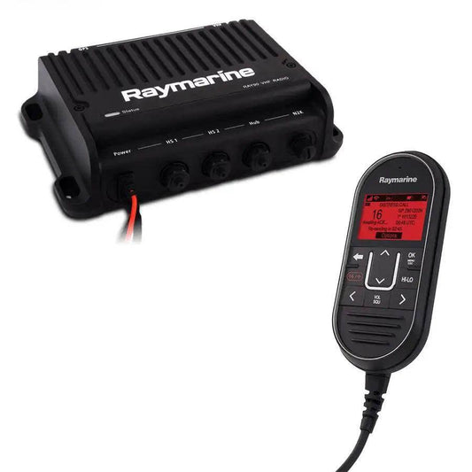 Raymarine Ray90 Modular Dual-Station VHF Black Box Radio System [E70492] - Besafe1st
