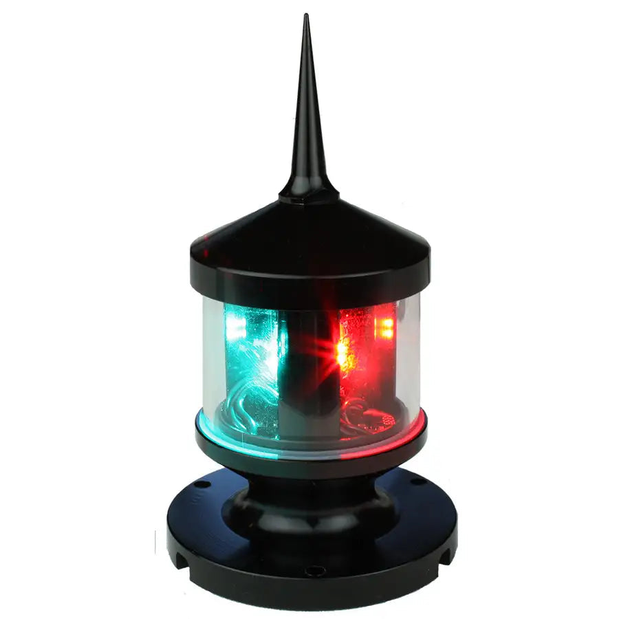 Lunasea Tri-Color/Anchor/Strobe LED Navigation Light [LLB-53BK-01-00] - Besafe1st® 