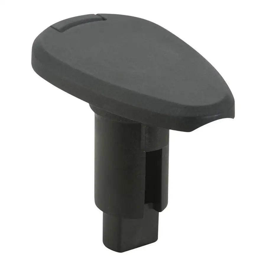 Attwood LightArmor Plug-In Base - 2 Pin - Black - Teardrop [910T2PB-7] - Besafe1st
