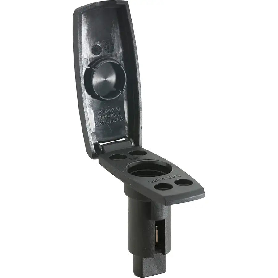 Attwood LightArmor Plug-In Base - 2 Pin - Black - Rectangle [910V2PB-7] - Besafe1st® 