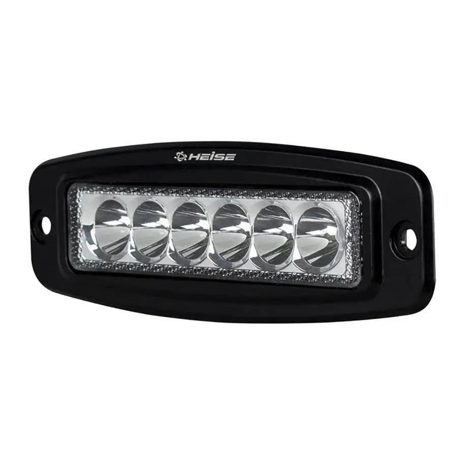 HEISE 6 LED Single Row Driving Light - Flush Mount [HE-FMDL1] HEISE LED Lighting Systems