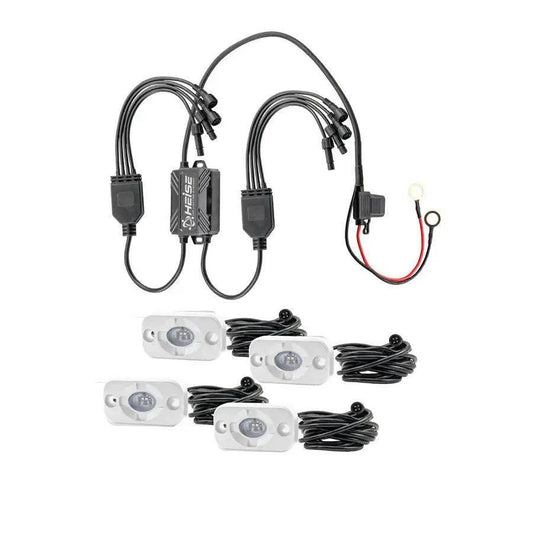 HEISE RBG Accent Light Kit - 4 Pack [HE-4MLRGBK] HEISE LED Lighting Systems
