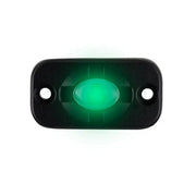 HEISE Auxiliary Accent Lighting Pod - 1.5" x 3" - Black/Green [HE-TL1G] - Besafe1st