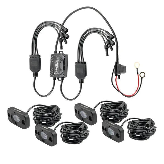 HEISE RGB Accent Lighting Kit - 4 Pack [HE-4TLRGBK] HEISE LED Lighting Systems