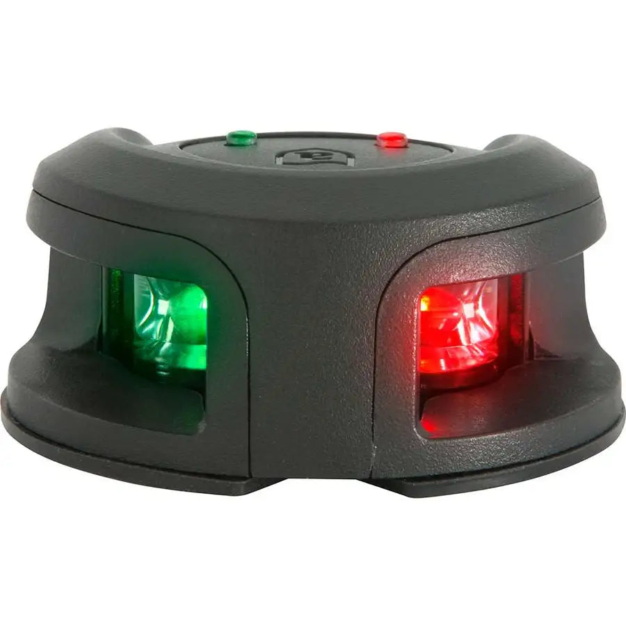Attwood LightArmor Bow Mount Navigation Light - Composite Black - Bi-Color - 2NM [NV2002PB-7] - Besafe1st® 