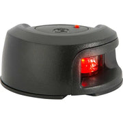 Attwood LightArmor Deck Mount Navigation Light - Black Composite - Port (red) - 2NM [NV2012PBR-7] - Besafe1st® 
