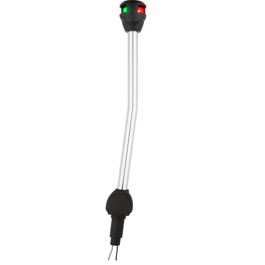 Attwood LightArmor Bi-Color Navigation Pole Light - Angled - 14" [NV6LC1-14A7] Attwood Marine