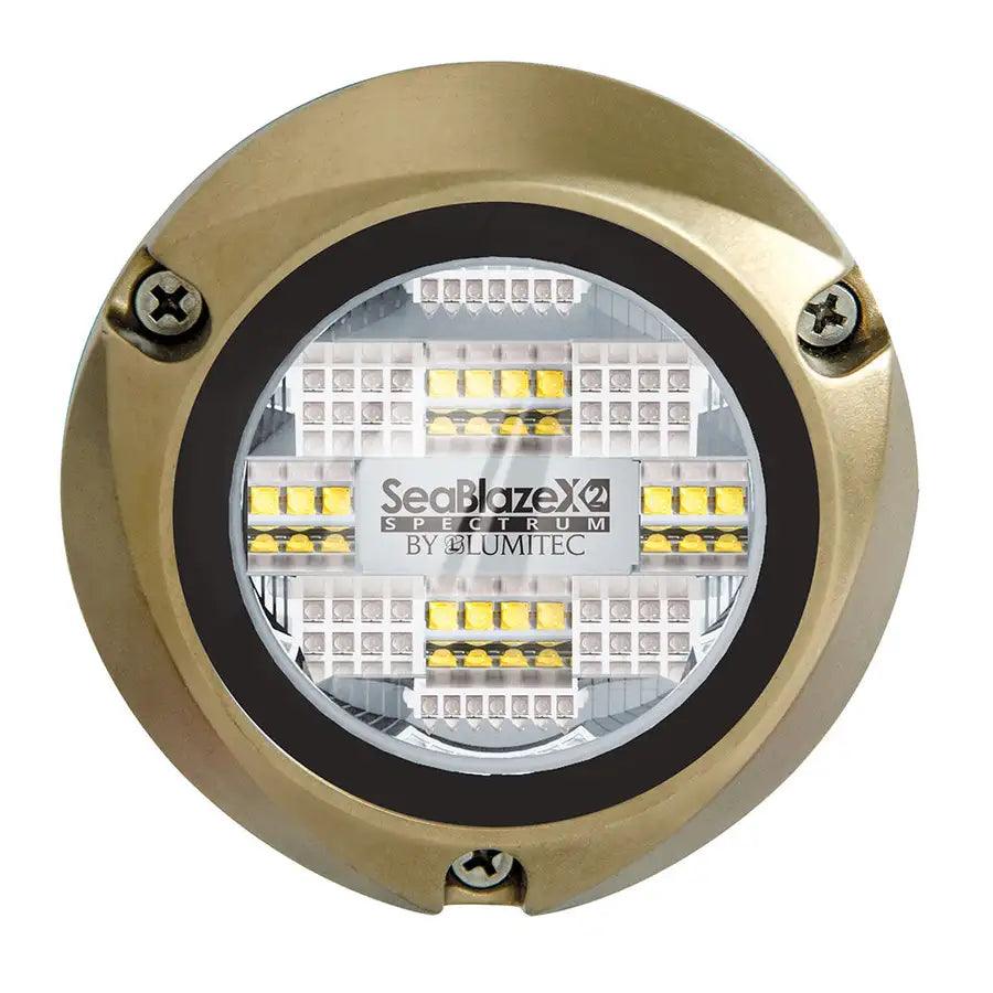 Lumitec SeaBlazeX2 Spectrum LED Underwater Light - Full-Color RGBW [101515] - Besafe1st® 