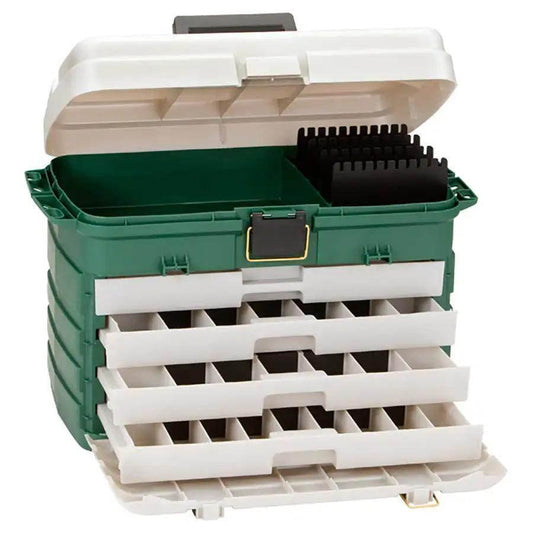 Plano 4-Drawer Tackle Box - Green Metallic/Silver [758005] Plano