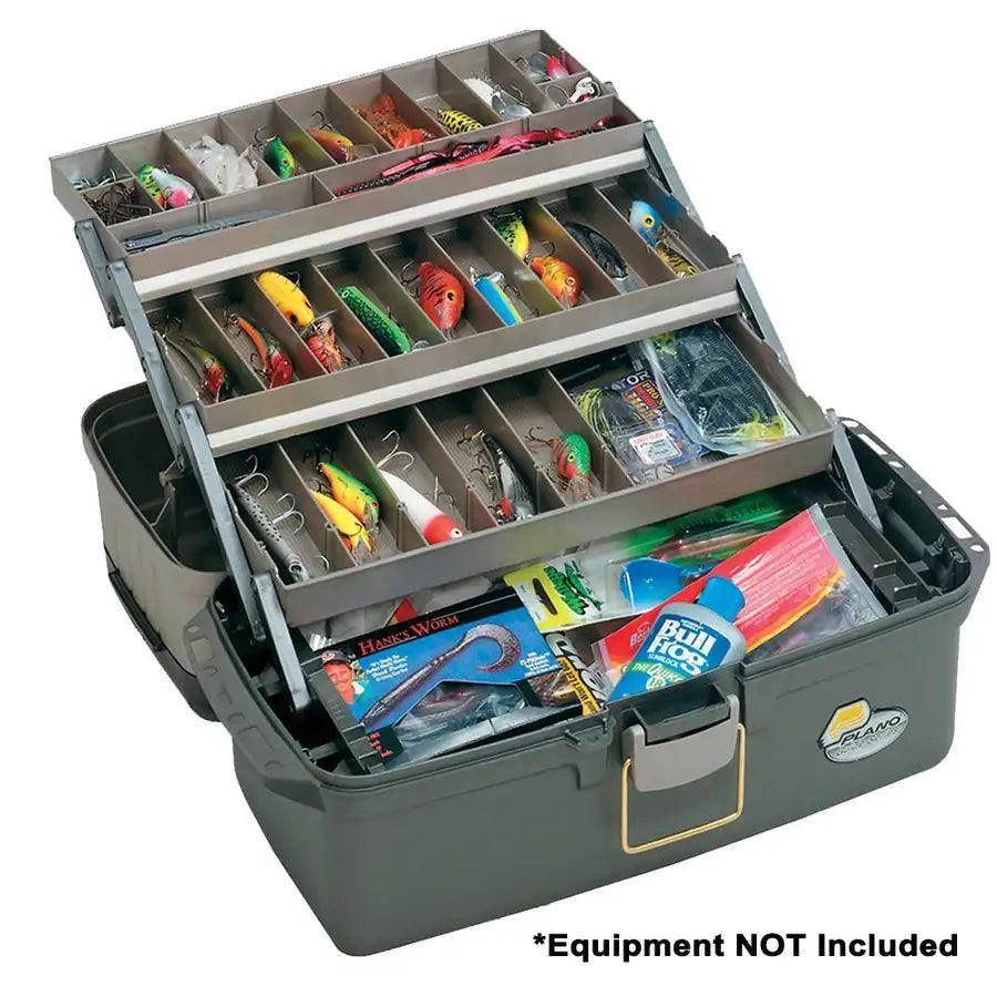 Plano Guide Series Tray Tackle Box - Graphite/Sandstone [613403] - Besafe1st