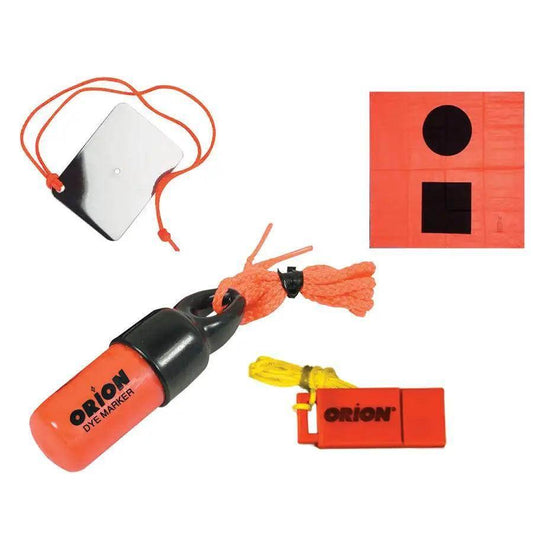 Orion Signaling Kit - Flag, Mirror, Dye Marker Whistle [619] - Besafe1st