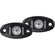 RIGID Industries A-Series Black High Power LED Light - Pair - Blue [482113] - Besafe1st® 