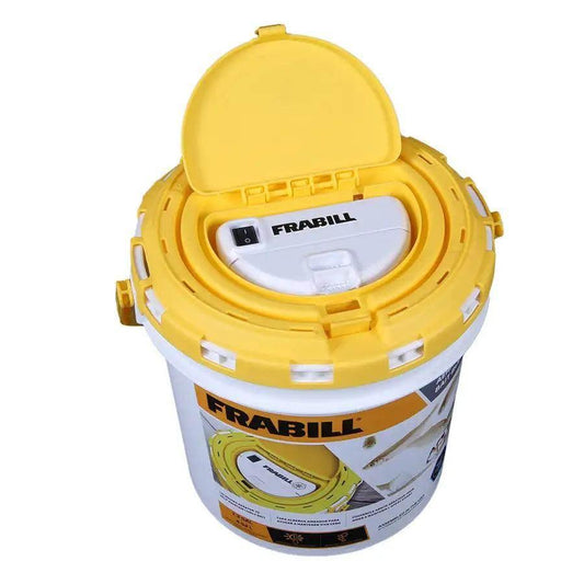 Frabill Dual Fish Bait Bucket w/Aerator Built-In [PMC4825] - Besafe1st