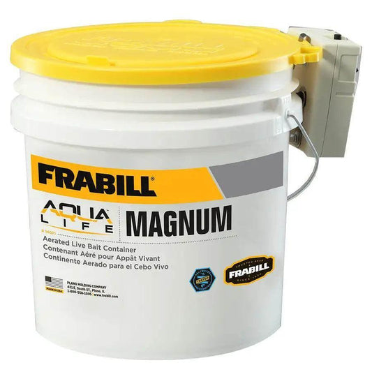 Frabill Magnum Bucket - 4.25 Gallons w/Aerator [14071] Frabill