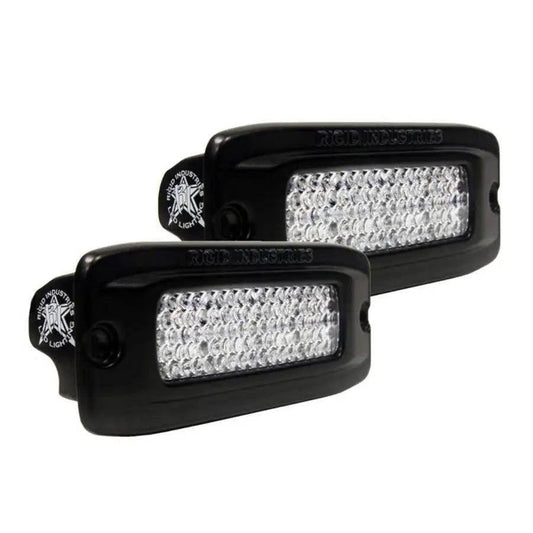 RIGID Industries SR-Q PRO Back Light Kit - Flush Mount Diffused - Pair - Black [980033] RIGID Industries