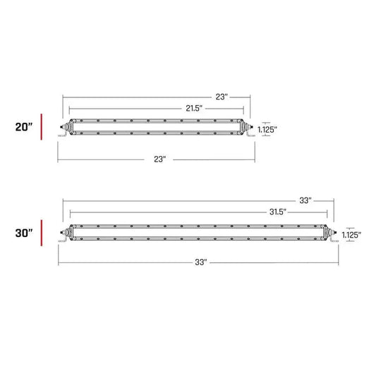 RIGID Industries SAE Compliant SR-SRS 20" Light Bar - Black [920413] RIGID Industries