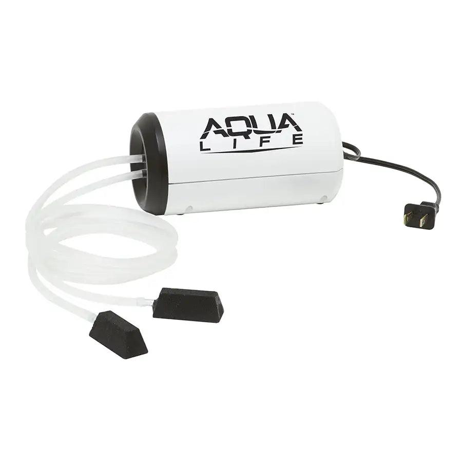 Frabill Aqua-Life Aerator Dual Output 110V Greater Than 25 Gallons [14211] - Besafe1st® 