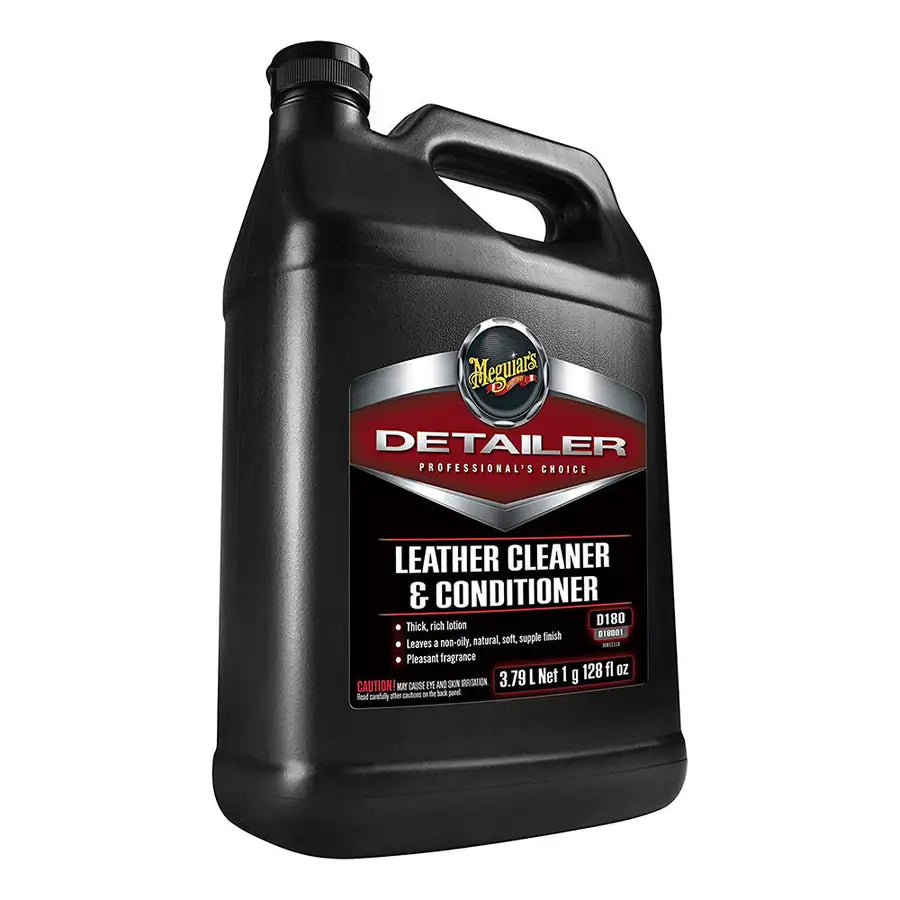 Meguiars Detailer Leather Cleaner  Conditioner - 1-Gallon [D18001] - Premium Cleaning  Shop now at Besafe1st®