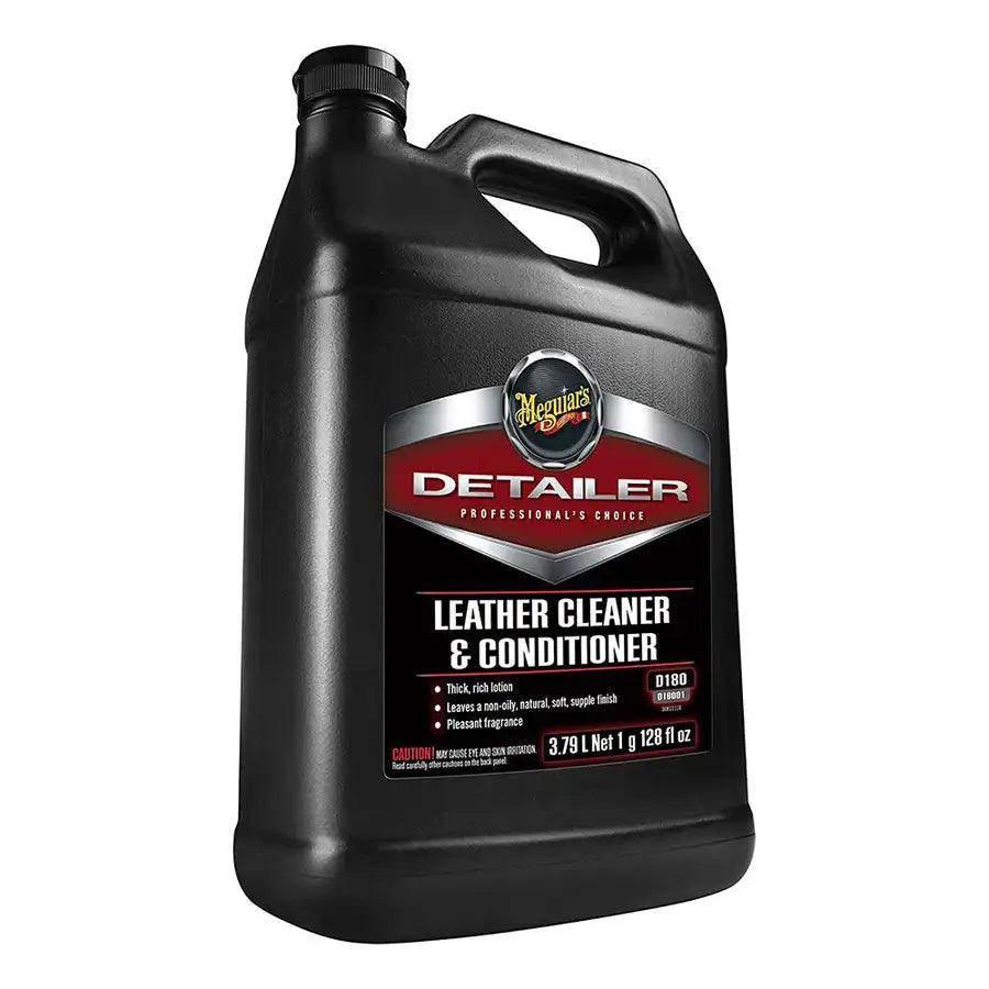 Meguiars Detailer Leather Cleaner Conditioner - 1-Gallon [D18001] - Besafe1st