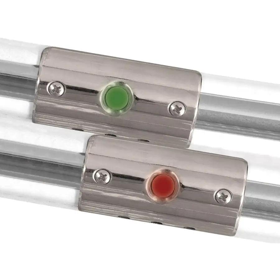 TACO Rub Rail Mounted Navigation Lights f/Boats Up To 30 - Port Starboard Included [F38-6602-1] - Besafe1st® 