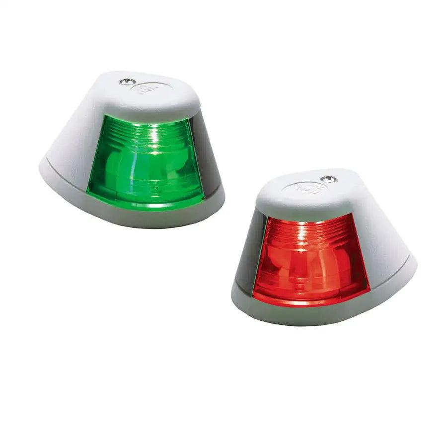 Perko 12V Side Lights - Pair - Horizontal Mount - White [0253W00DP1] - Besafe1st® 