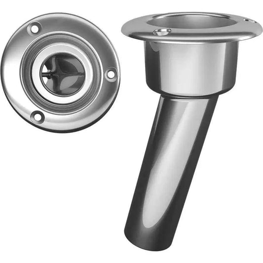Mate Series Stainless Steel 15 Rod  Cup Holder - Open - Round Top [C1015ND] Mate Series