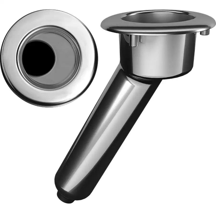 Mate Series Elite Screwless Stainless Steel 30 Rod Cup Holder - Drain - Round Top [C1030DS] - Besafe1st® 