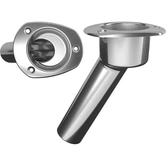 Mate Series Stainless Steel 30 Rod  Cup Holder - Open - Oval Top [C2030ND] Mate Series
