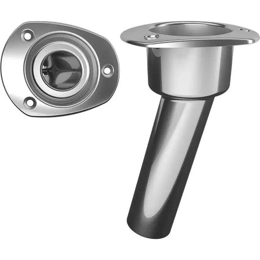 Mate Series Stainless Steel 15 Rod  Cup Holder - Open - Oval Top [C2015ND] Mate Series