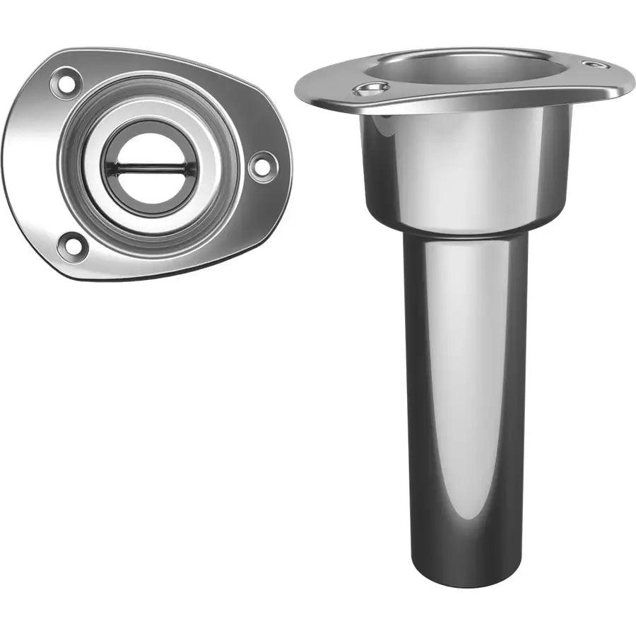 Mate Series Stainless Steel 0 Rod Cup Holder - Open - Oval Top [C2000ND] - Besafe1st