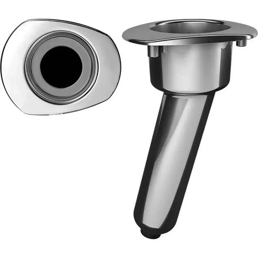 Mate Series Elite Screwless Stainless Steel 15 Rod  Cup Holder - Drain - Oval Top [C2015DS] Mate Series