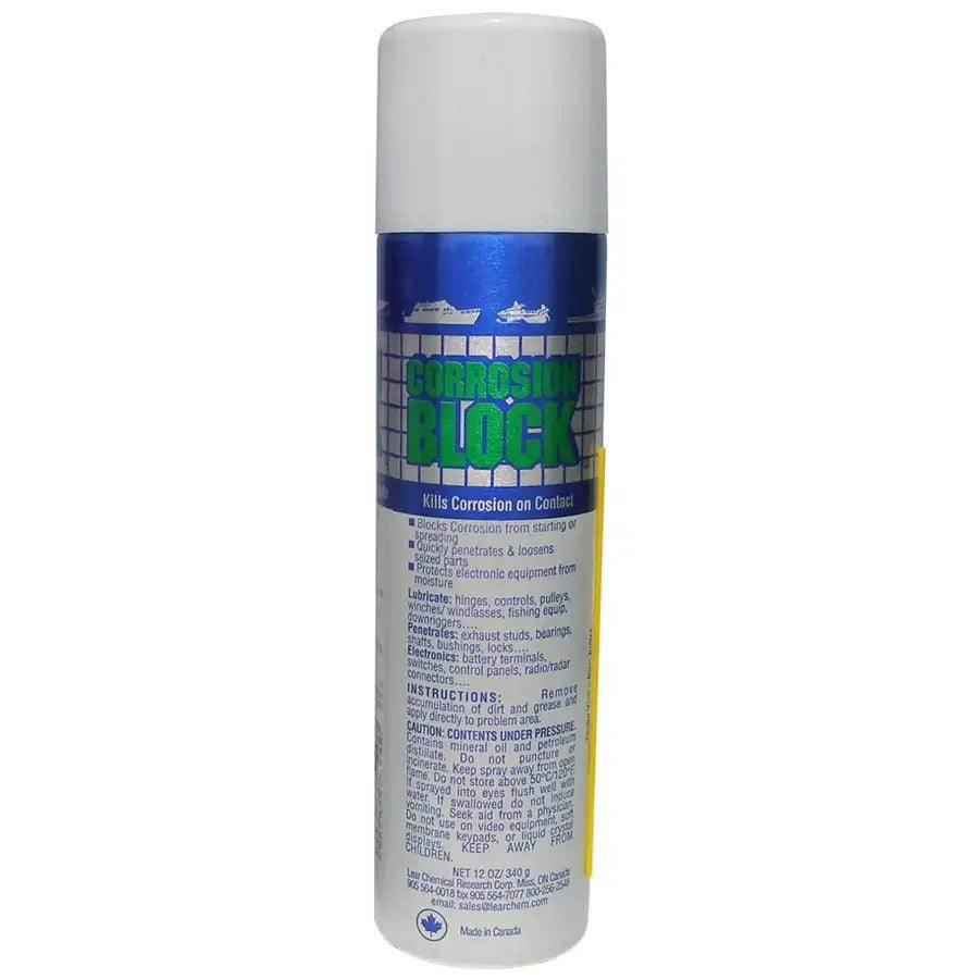 Corrosion Block 12oz Aerosol Can - Non-Hazmat, Non-Flammable Non-Toxic [20012] - Besafe1st