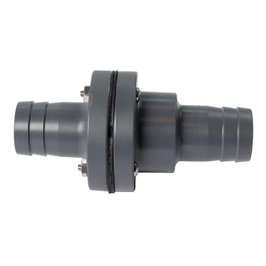 FATSAC 1-1/8" Barbed In-Line Check Valve w/O-Rings f/Auto Ballast System [W755] - Besafe1st® 