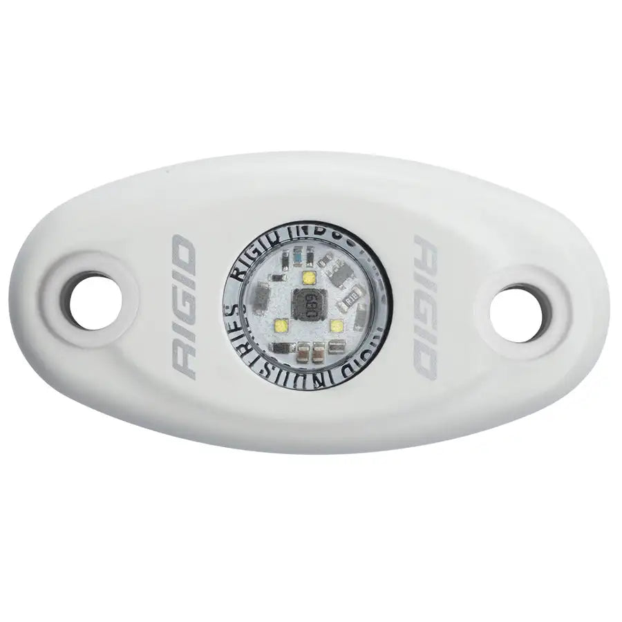 RIGID Industries A-Series White Low Power LED Light - Single - Natural White [480143] - Besafe1st® 