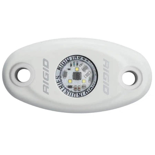 RIGID Industries A-Series White Low Power LED Light - Single - Natural White [480143] RIGID Industries