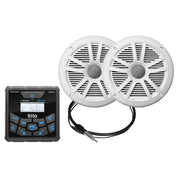 Boss Audio MCKGB450W.6 Marine Stereo  6.5" Speaker Kit - White [MCKGB450W.6] - Premium Stereos Besafe1st®  Shop now 