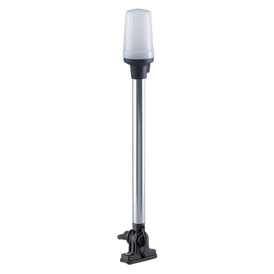 Perko Fold Down All-Round Pole Light - Vertical Mount - White [1137DP0CHR] - Besafe1st® 