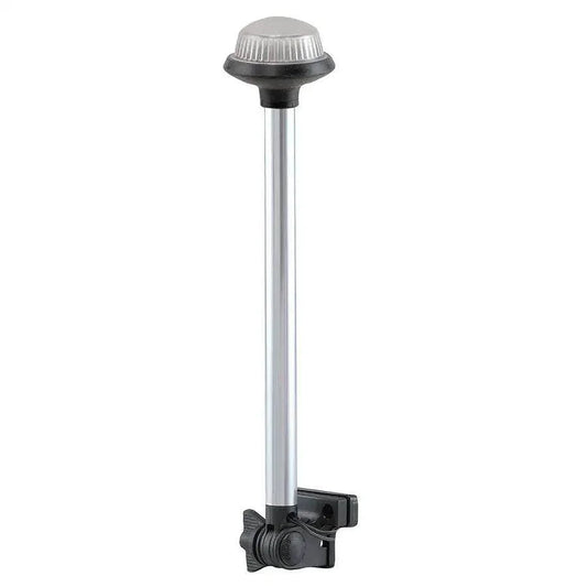 Perko Fold Down All-Round Frosted Globe Pole Light - Horizontal Mount - White [1634DP0CHR] Perko