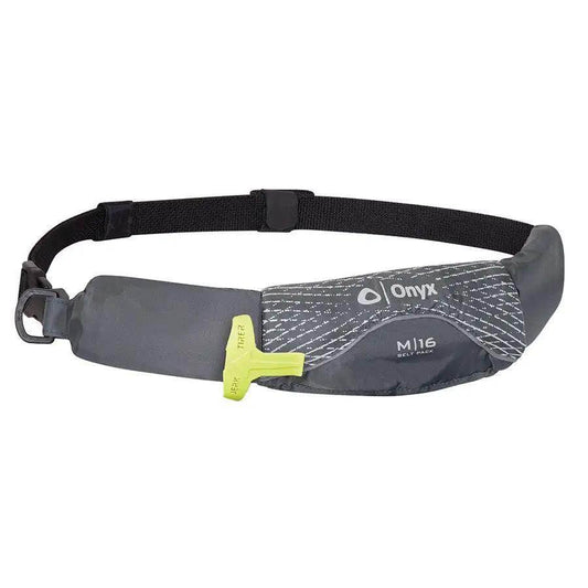 Onyx M-16 Manual Inflatable Belt Pack (PFD) - Grey [130900-701-004-19] - Besafe1st