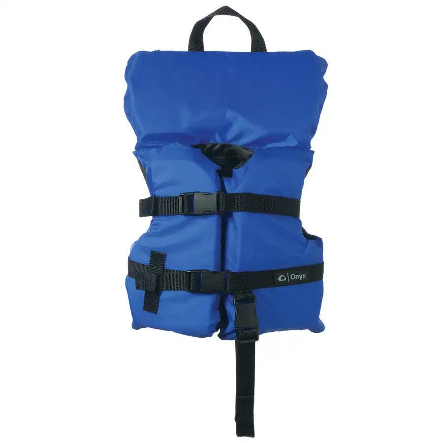 Onyx Nylon General Purpose Life Jacket - Infant/Child Under 50lbs - Blue [103000-500-000-12] - Besafe1st® 